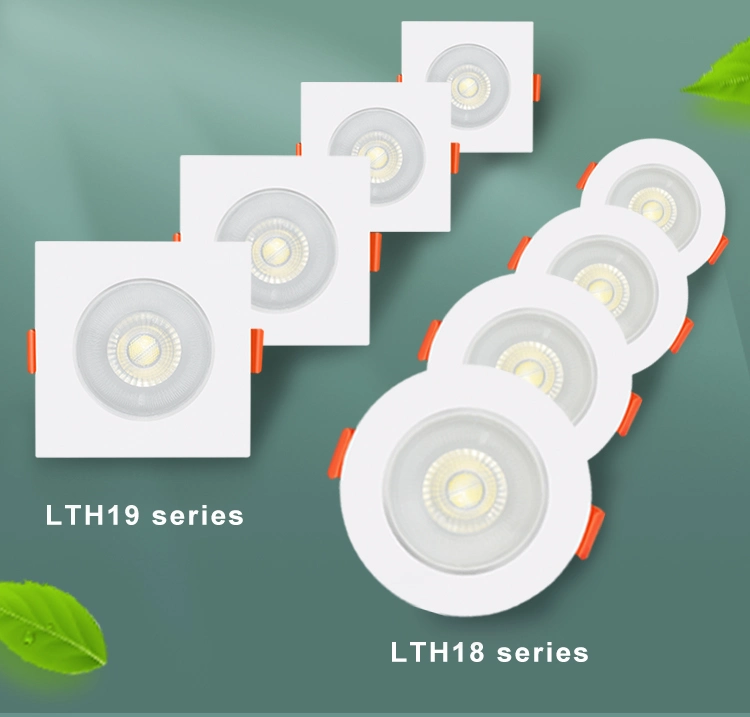 Wholesale Slim PC 5W LED Mini Recessed Ceiling Adjustable Spotlight Downlight Light