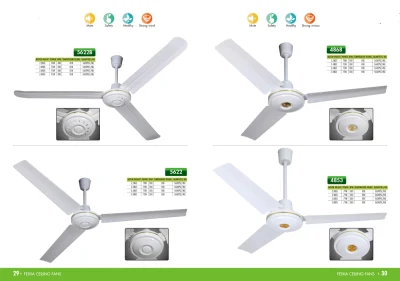 Ventola di raffreddamento per elettrodomestici da 56 pollici, ventilatore da soffitto moderno in stile loft, ventilatore da soffitto elettrico domestico decorativo