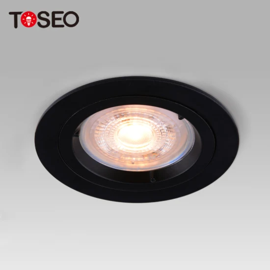 Downlight da incasso con corpo faretto in pressofusione di alluminio per lo shopping in hotel