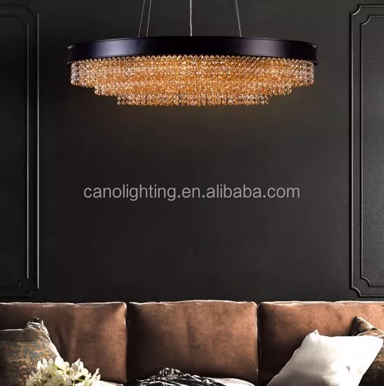 Lampadario di cristallo moderno, alla moda e più moderno per la decorazione del soggiorno (BL900-610PC)